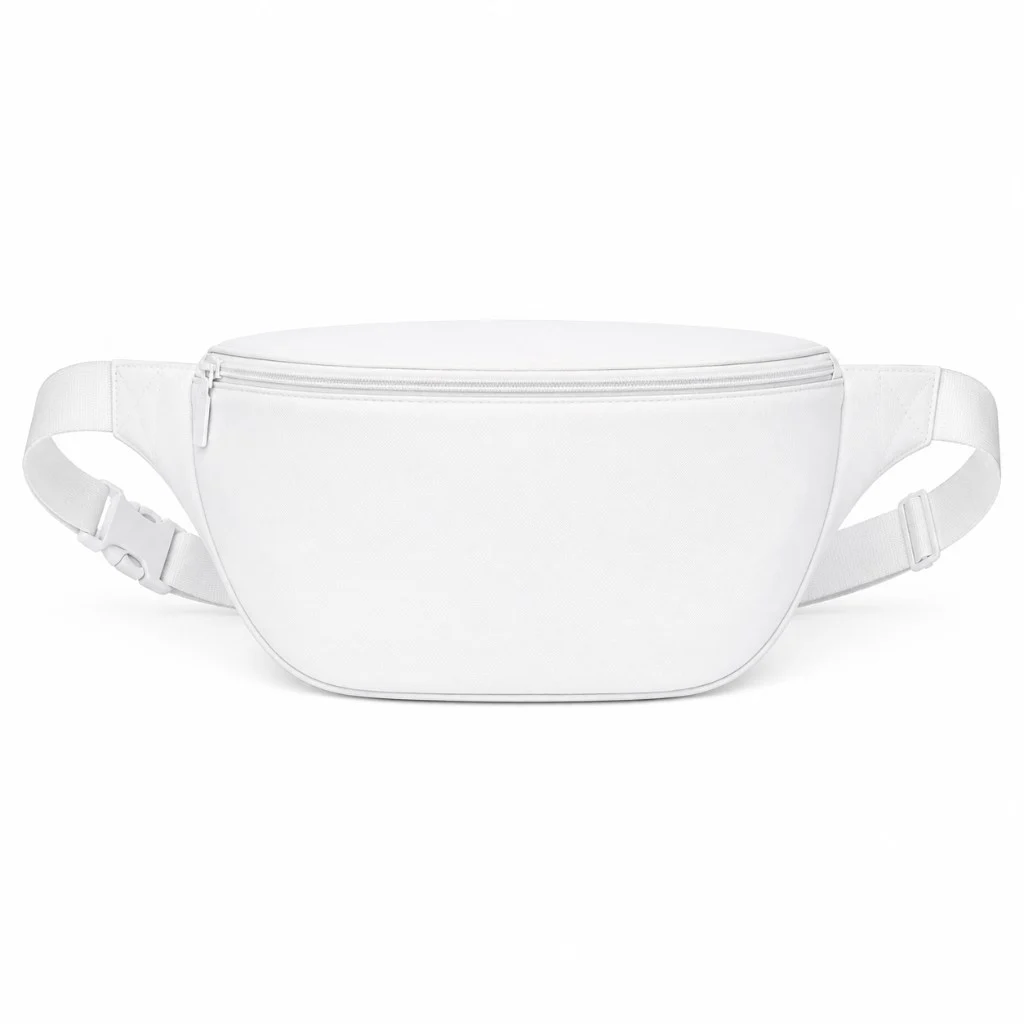 pfd blank, Fanny Pack product photo on studio background