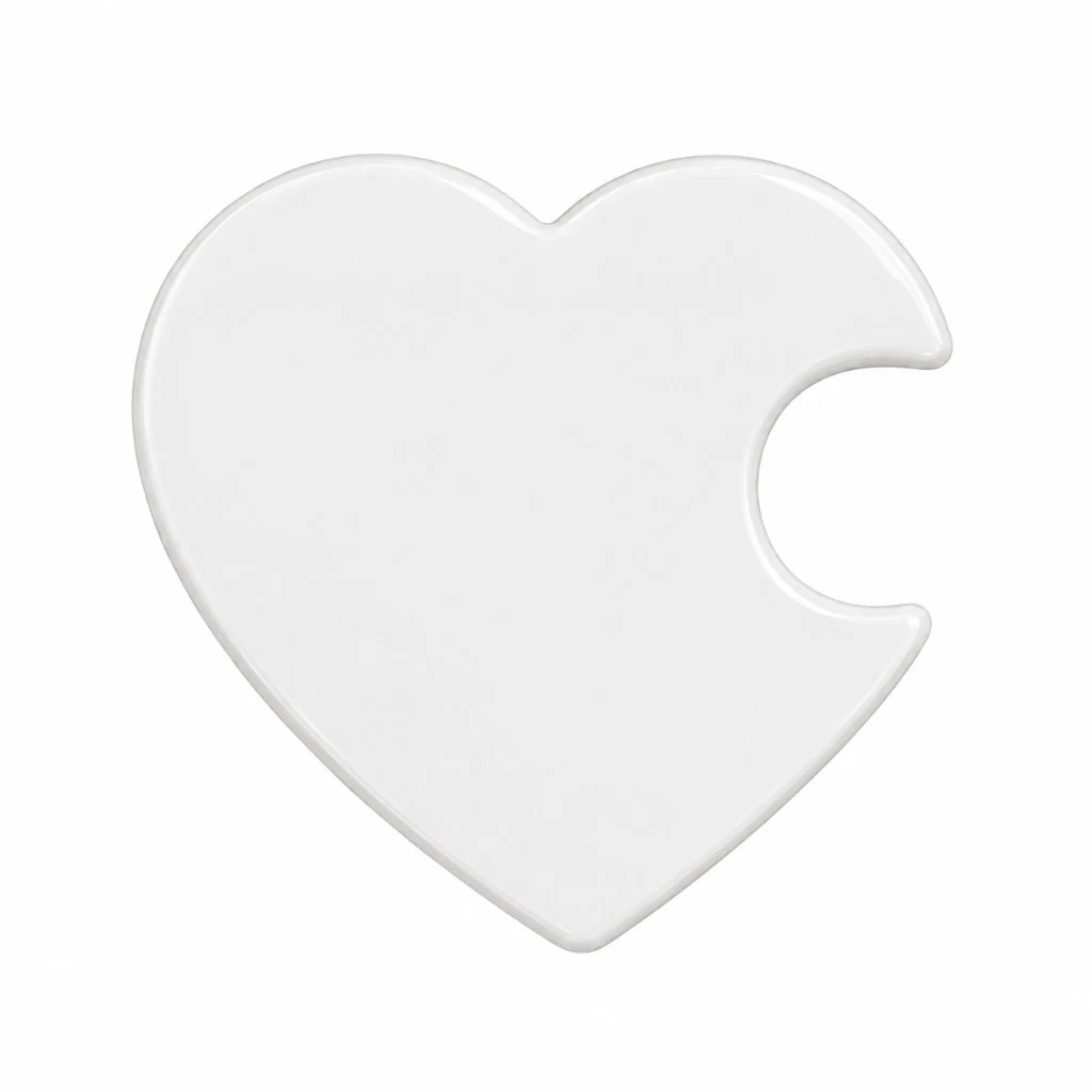 white blank, Custom Pin product photo on studio background