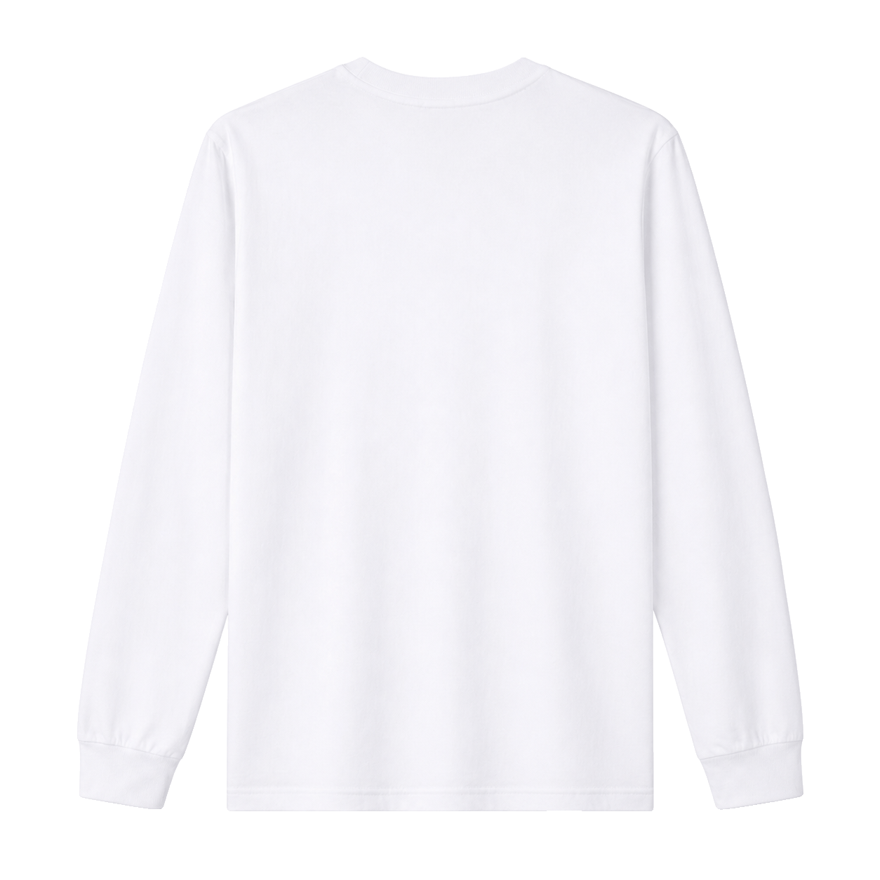 pfd t-shirt, Long Sleeve T-Shirt product photo on studio background, alternate angle