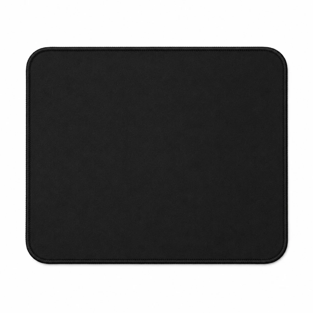 jet black blank, Mousepad product photo on studio background