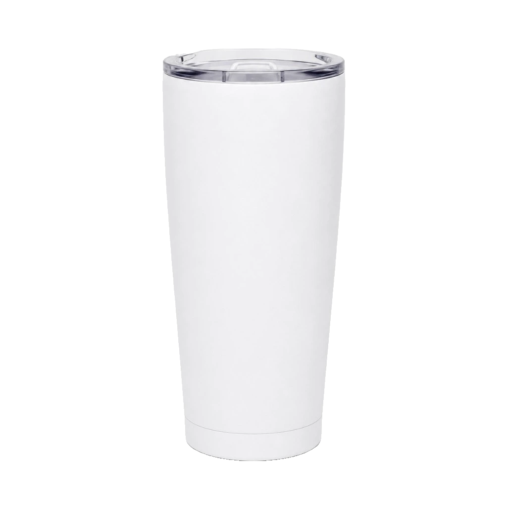 white blank, Insulated Tumbler product photo on studio background