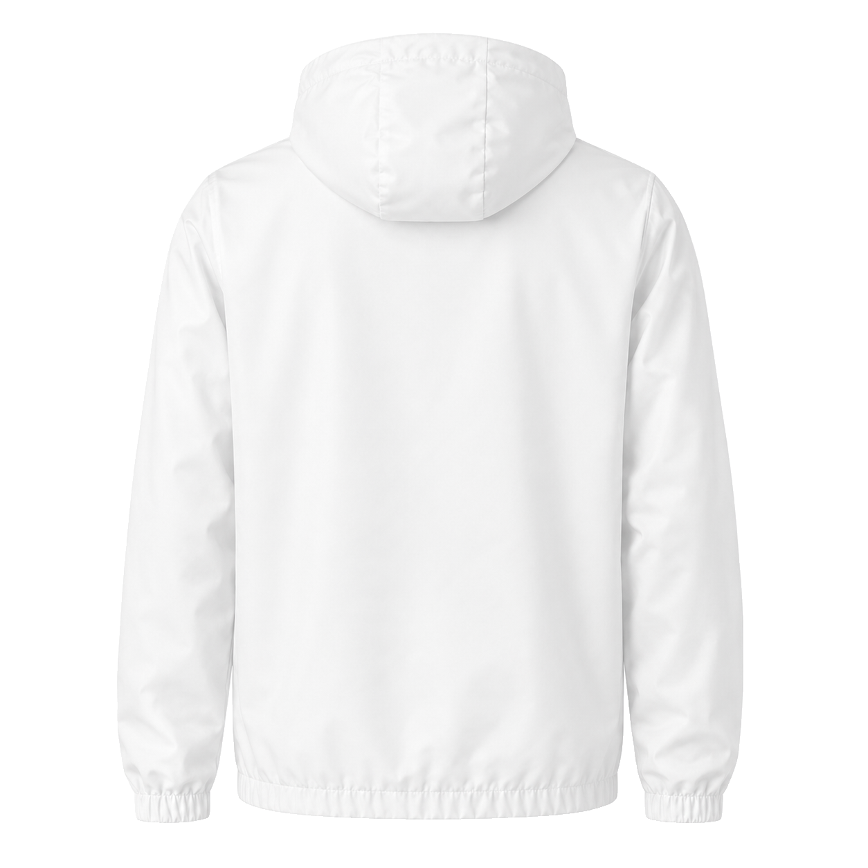 pfd blank, Windbreaker product photo on studio background, alternate angle